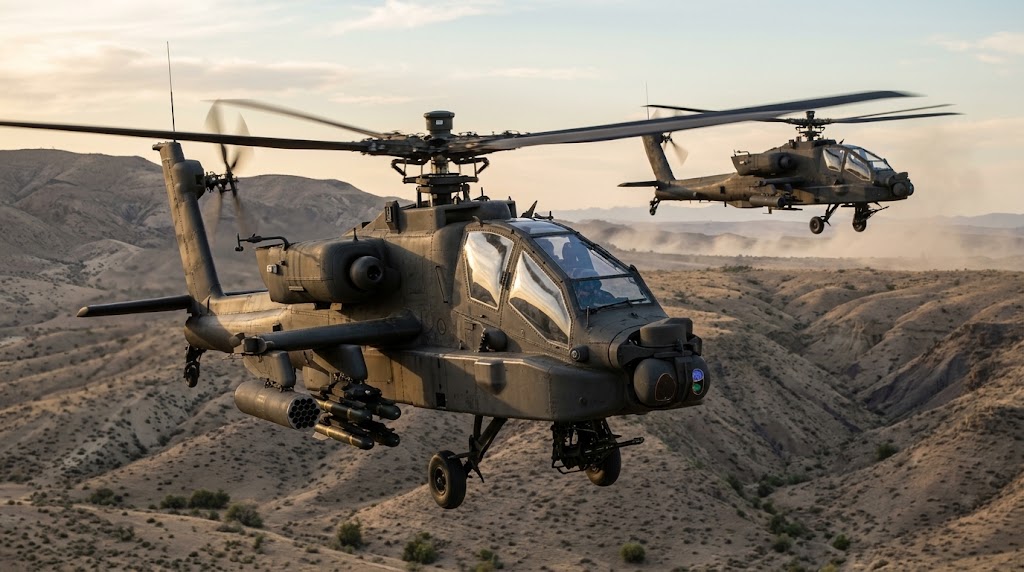 вертолеты Apache